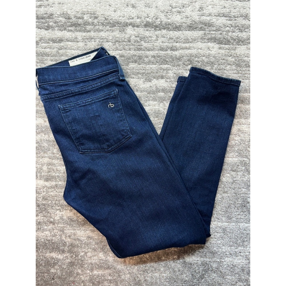 Rag & Bone Skinny Jeans Women 31 Indigo Dark Wash W1526U002 Denim